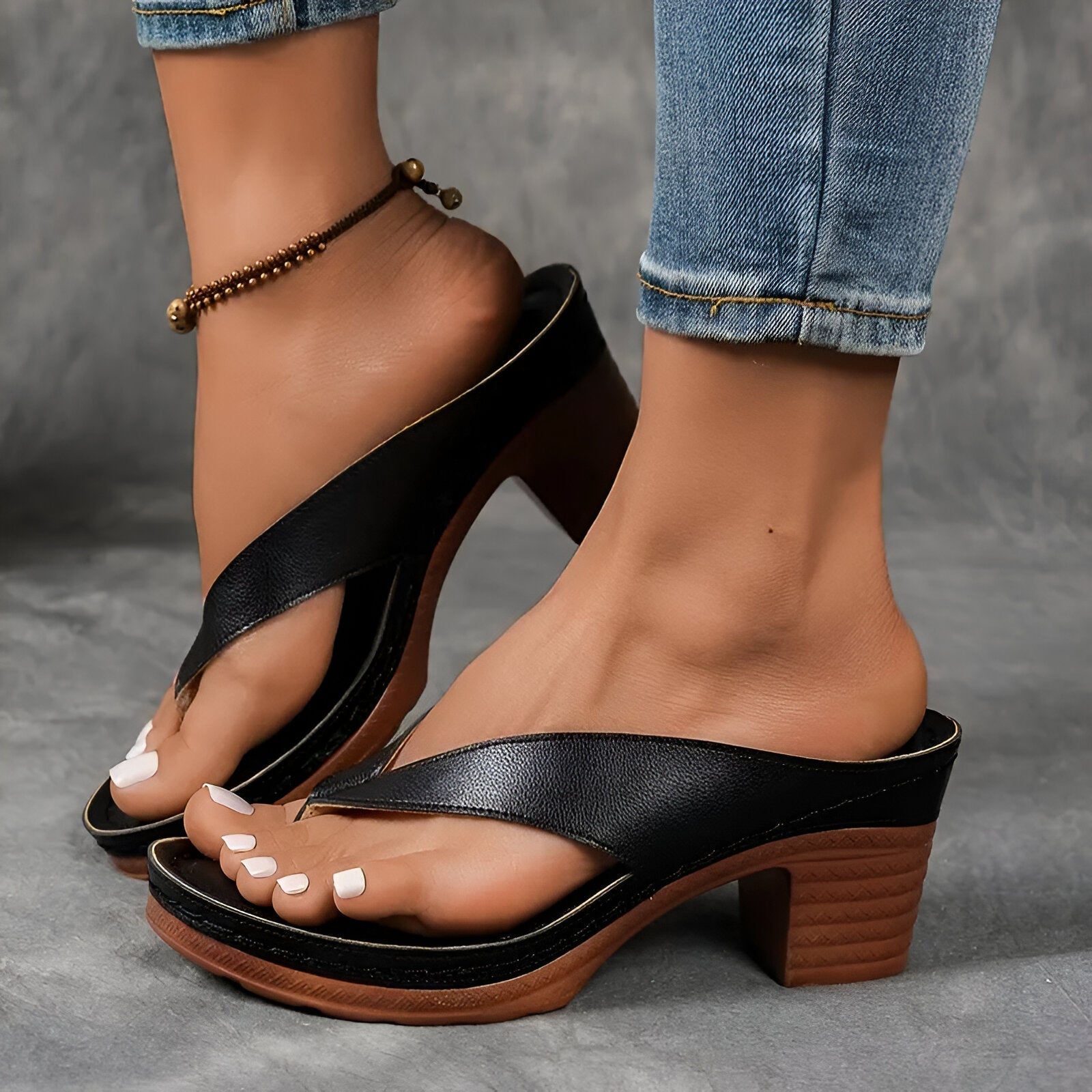 Geneva | Elegant High-Heeled Mule