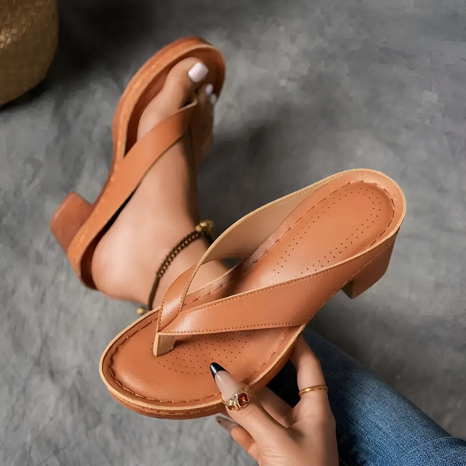 Geneva | Elegant High-Heeled Mule