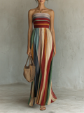 Alyanna | Long Colorful Sleeveless Dress