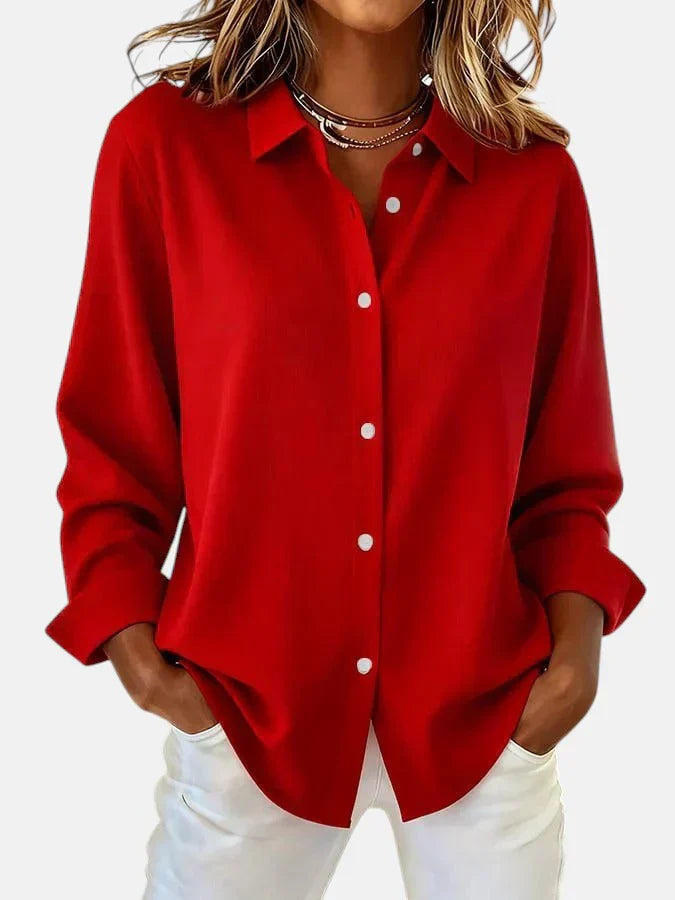 Melanie | Elegant Button-Up Blouse