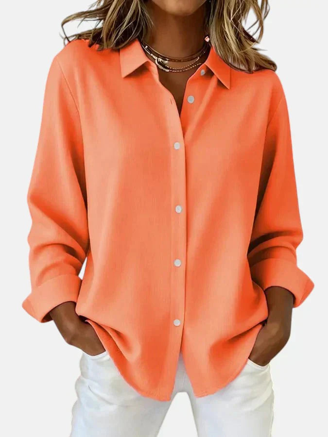 Melanie | Elegant Button-Up Blouse