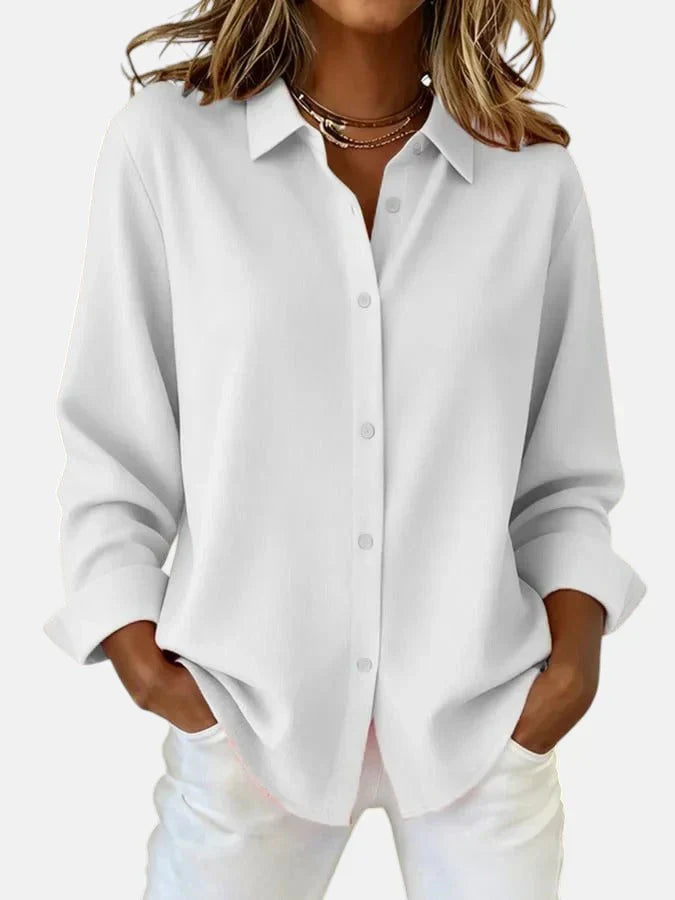 Melanie | Elegant Button-Up Blouse