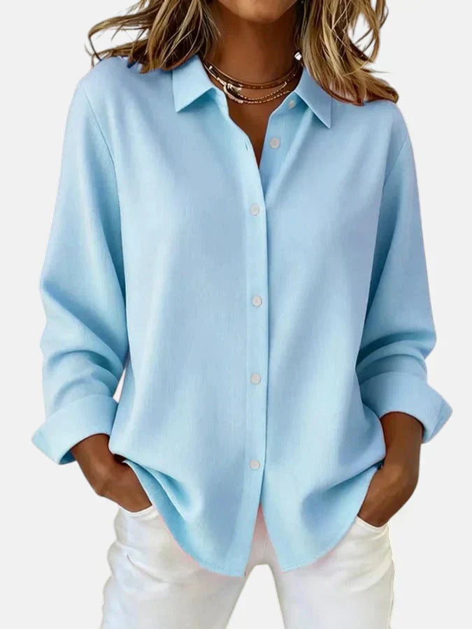 Melanie | Elegant Button-Up Blouse