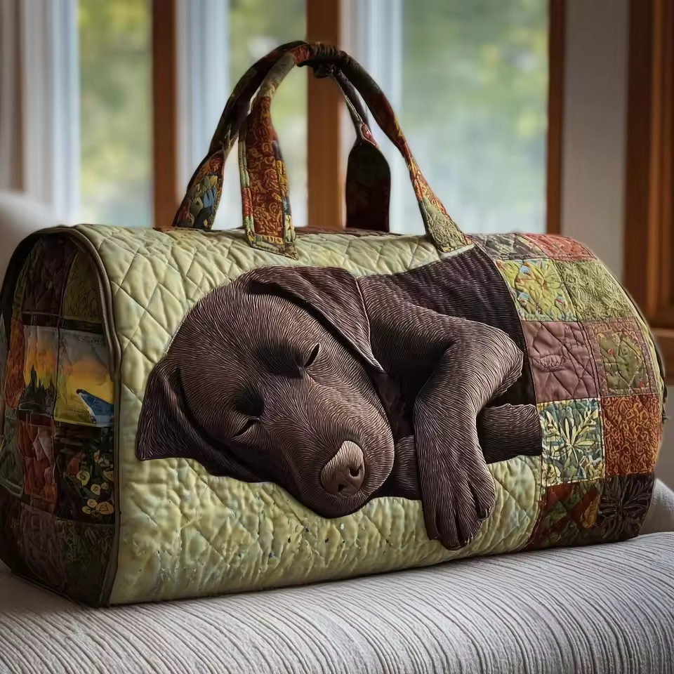 Edna | Handmade Soft Travel Bag