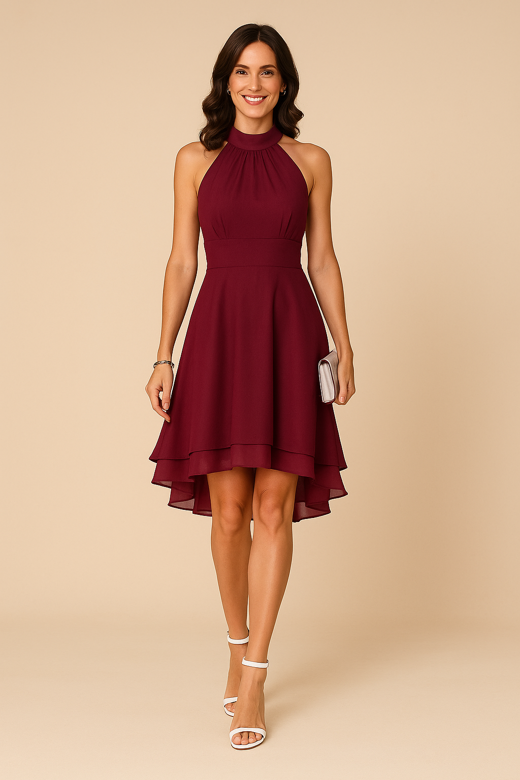 Lyla | Elegant Dress with Flared Hem