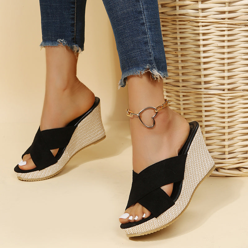 Carla | Relaxed Wedge Sandals