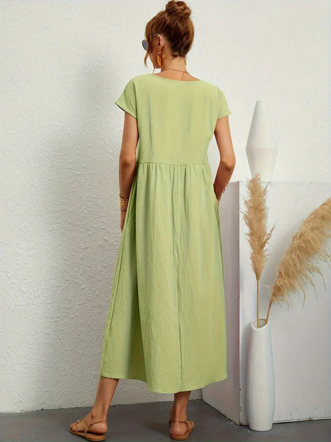 Ursina | Fluid Midi Dress