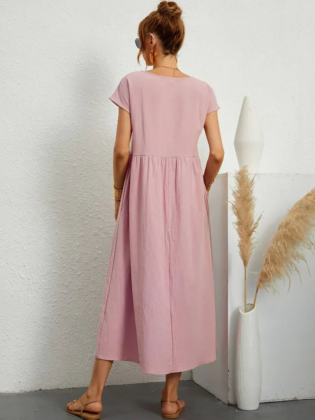 Ursina | Fluid Midi Dress