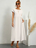Ursina | Fluid Midi Dress