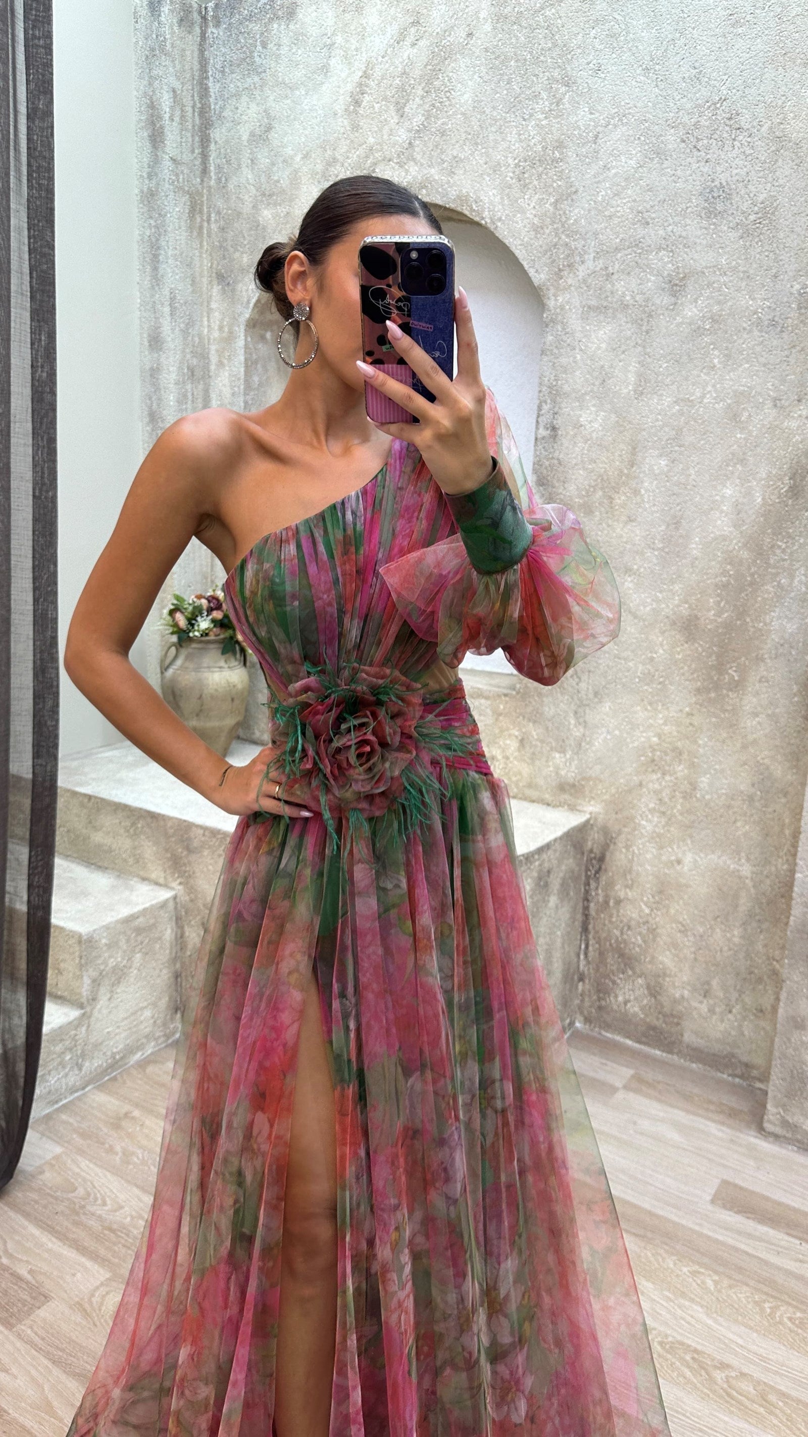 Gia | Floral Elegance Dress