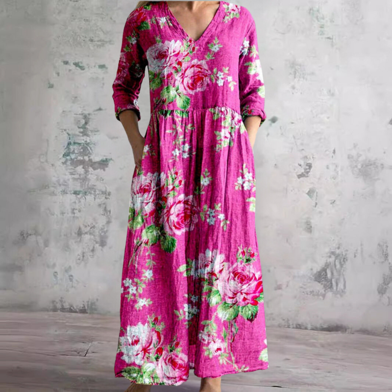 Fiona | Floral Summer Dress