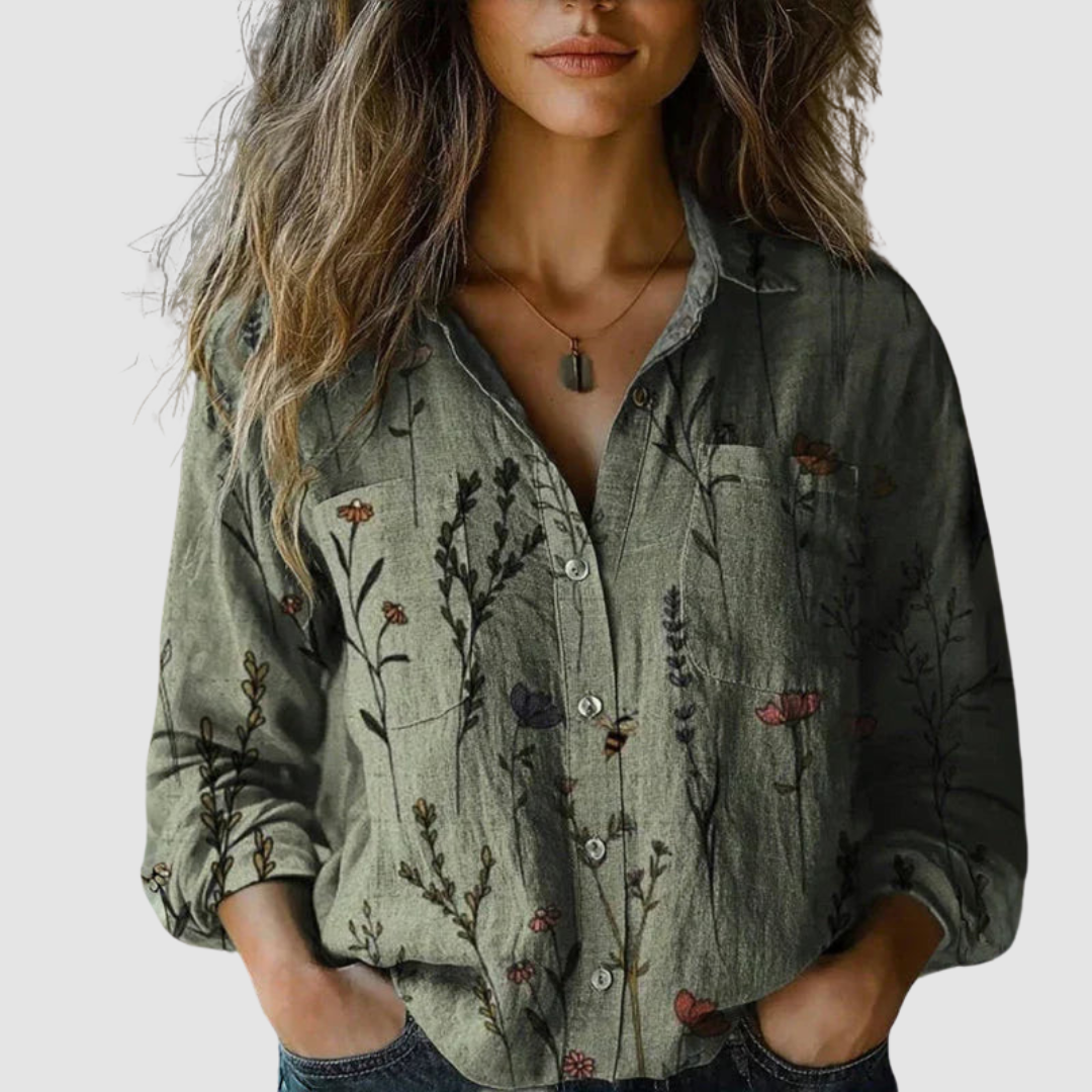 Morena | Printed Blouse