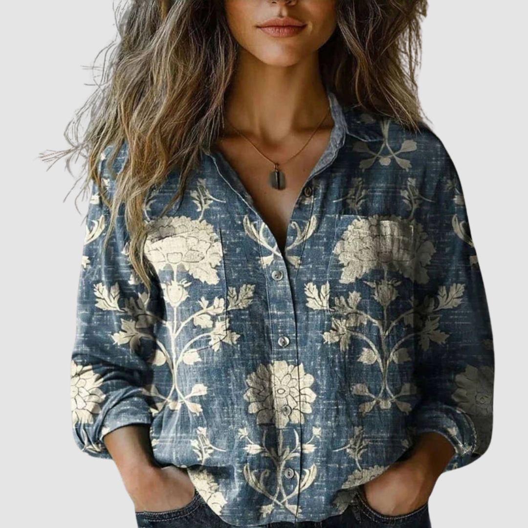 Morena | Printed Blouse