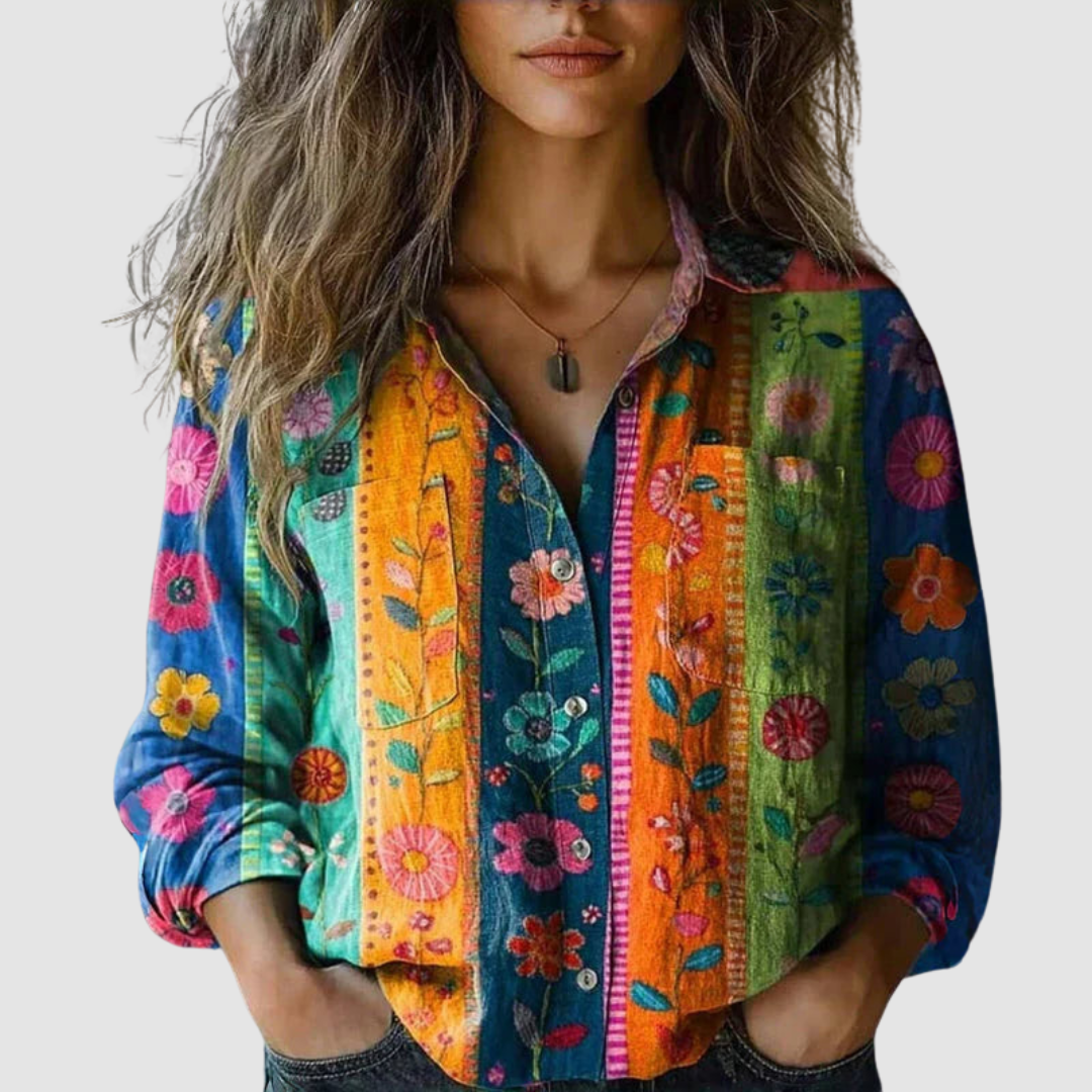 Morena | Printed Blouse