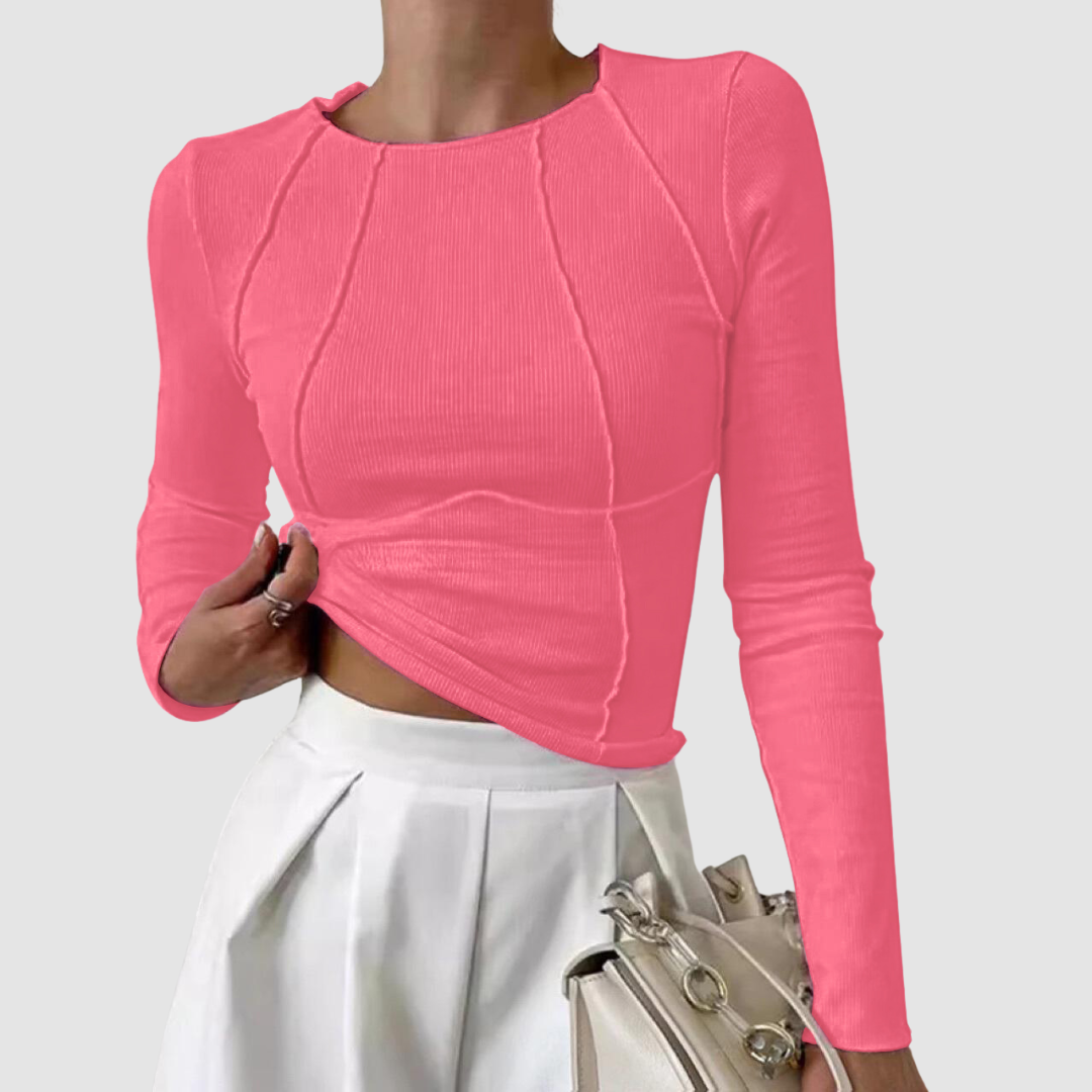 Denise | Elegant Casual Long-Sleeve Top