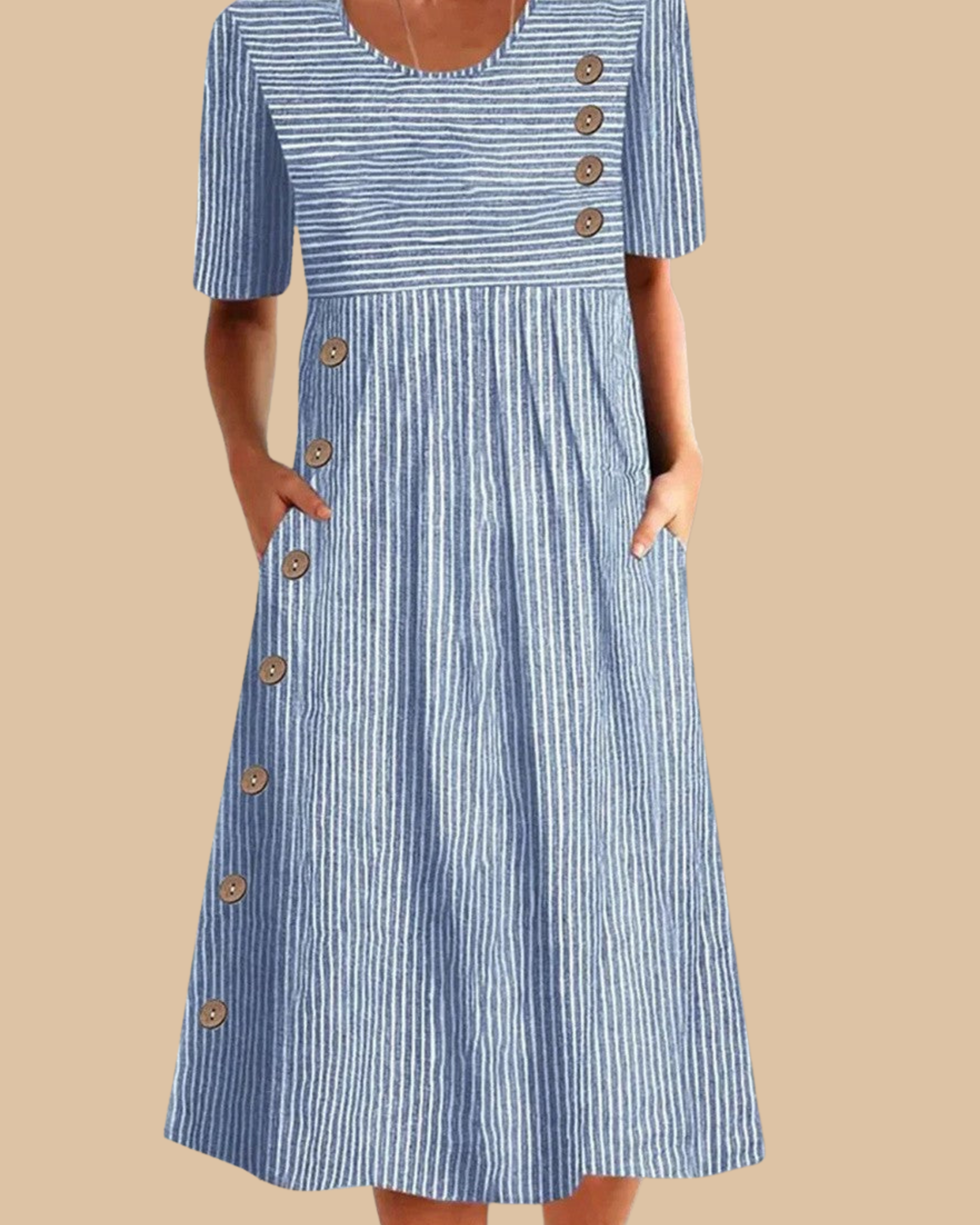 Bethany | Striped Summer Dress