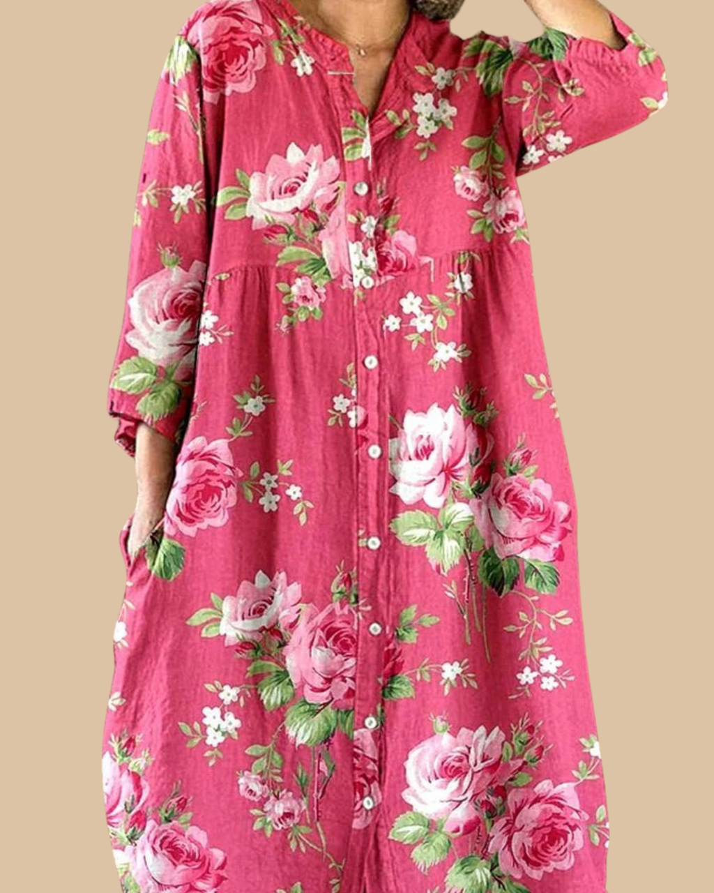 Nira | Art Floral Dress