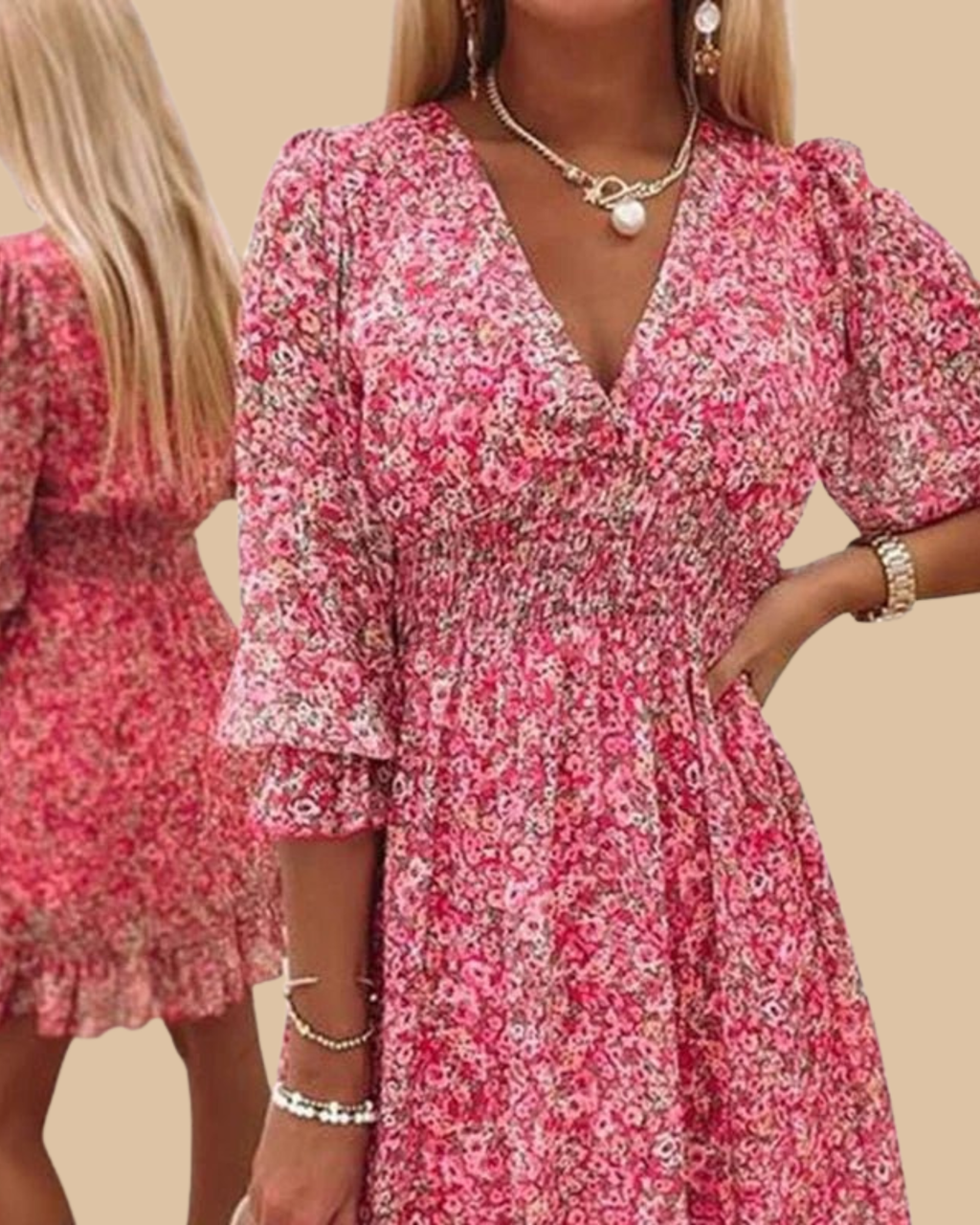 Keely | Elegant Floral Dress