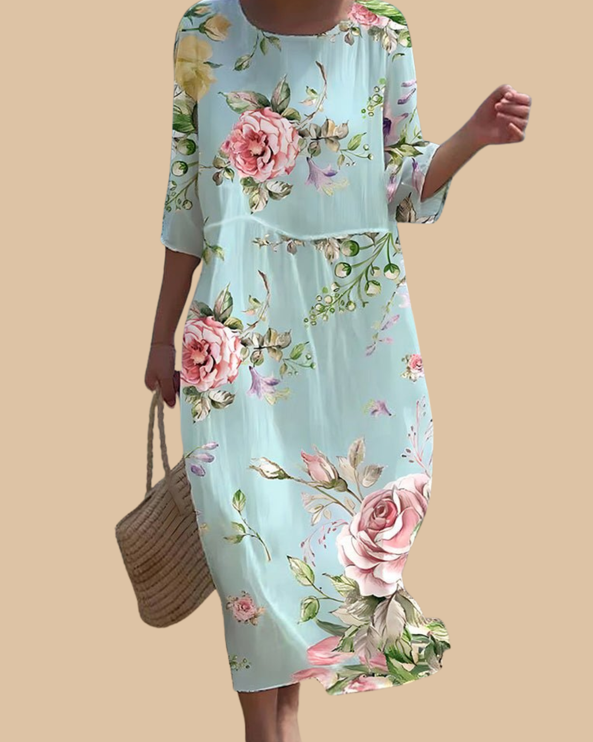 Zara | Sunset Flower Dress