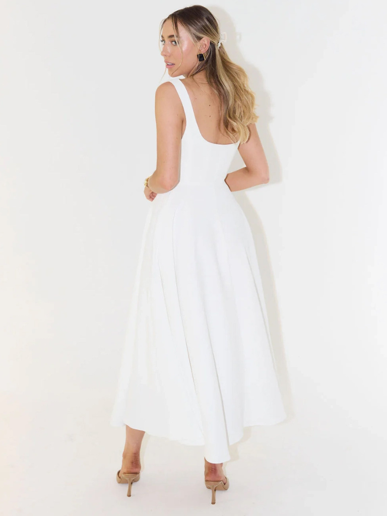 April | Square-Neck Dress