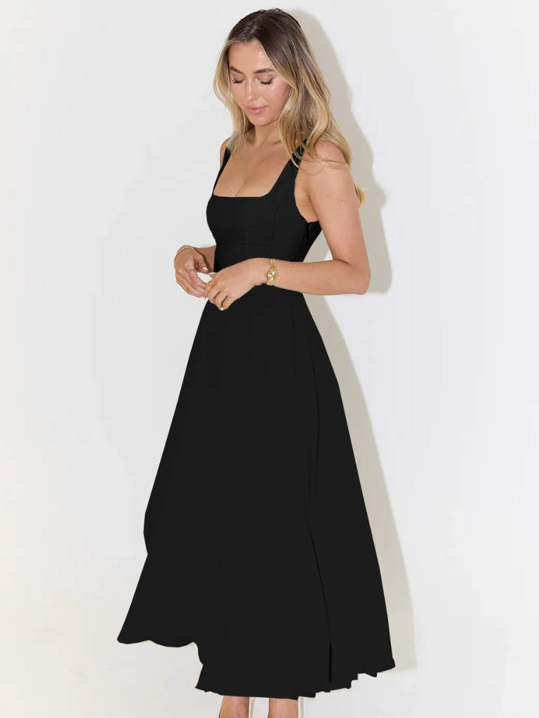 April | Square-Neck Dress