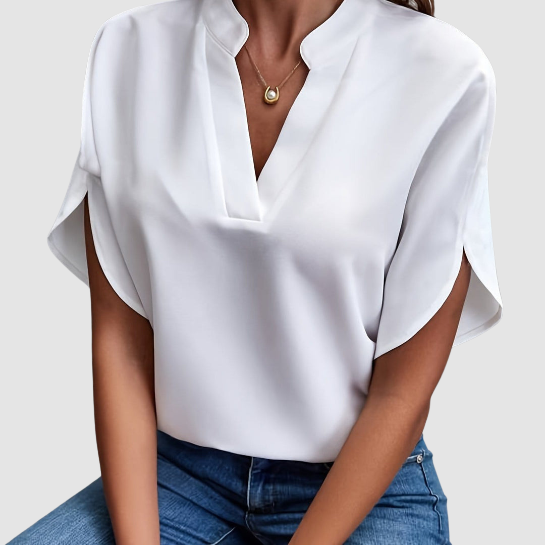 Elain | Draped Blouse