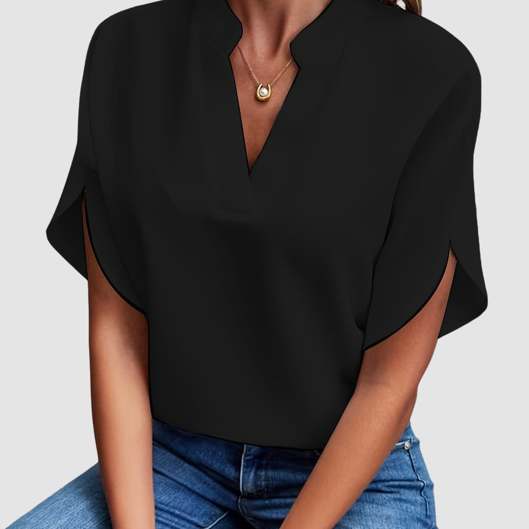 Elain | Draped Blouse
