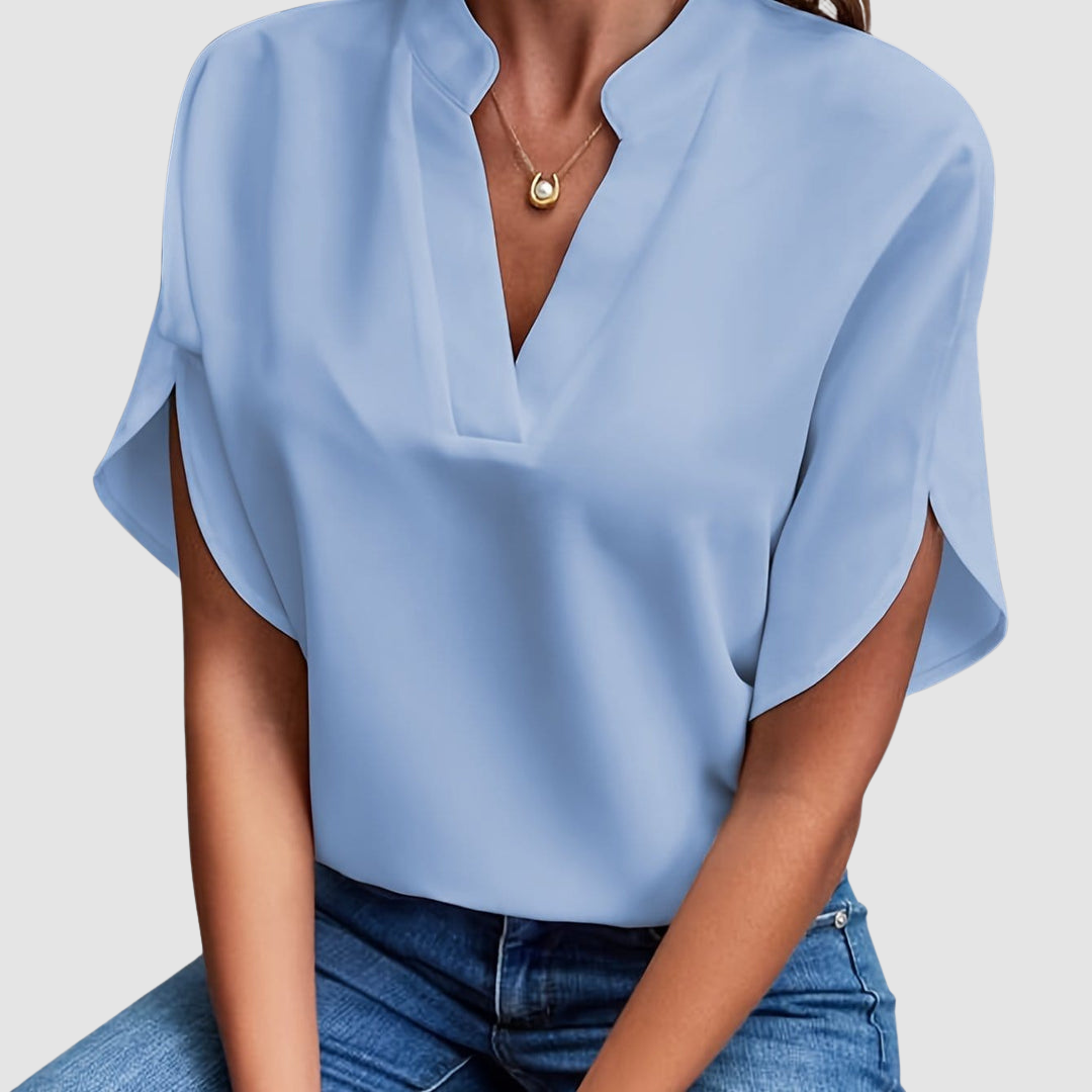 Elain | Draped Blouse