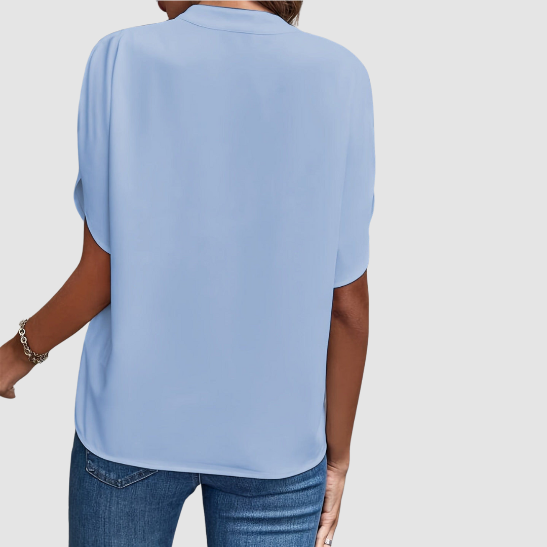 Elain | Draped Blouse