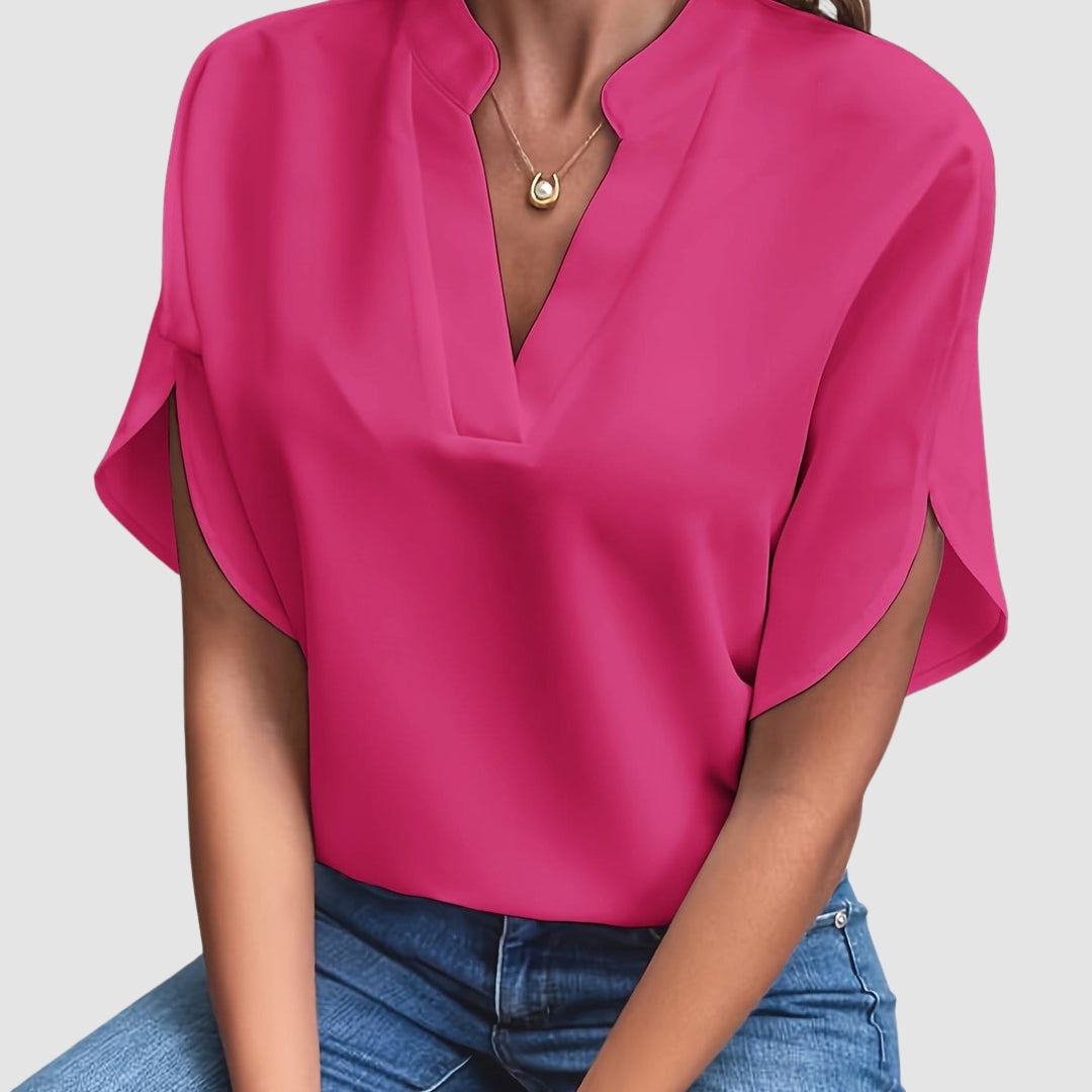 Elain | Draped Blouse