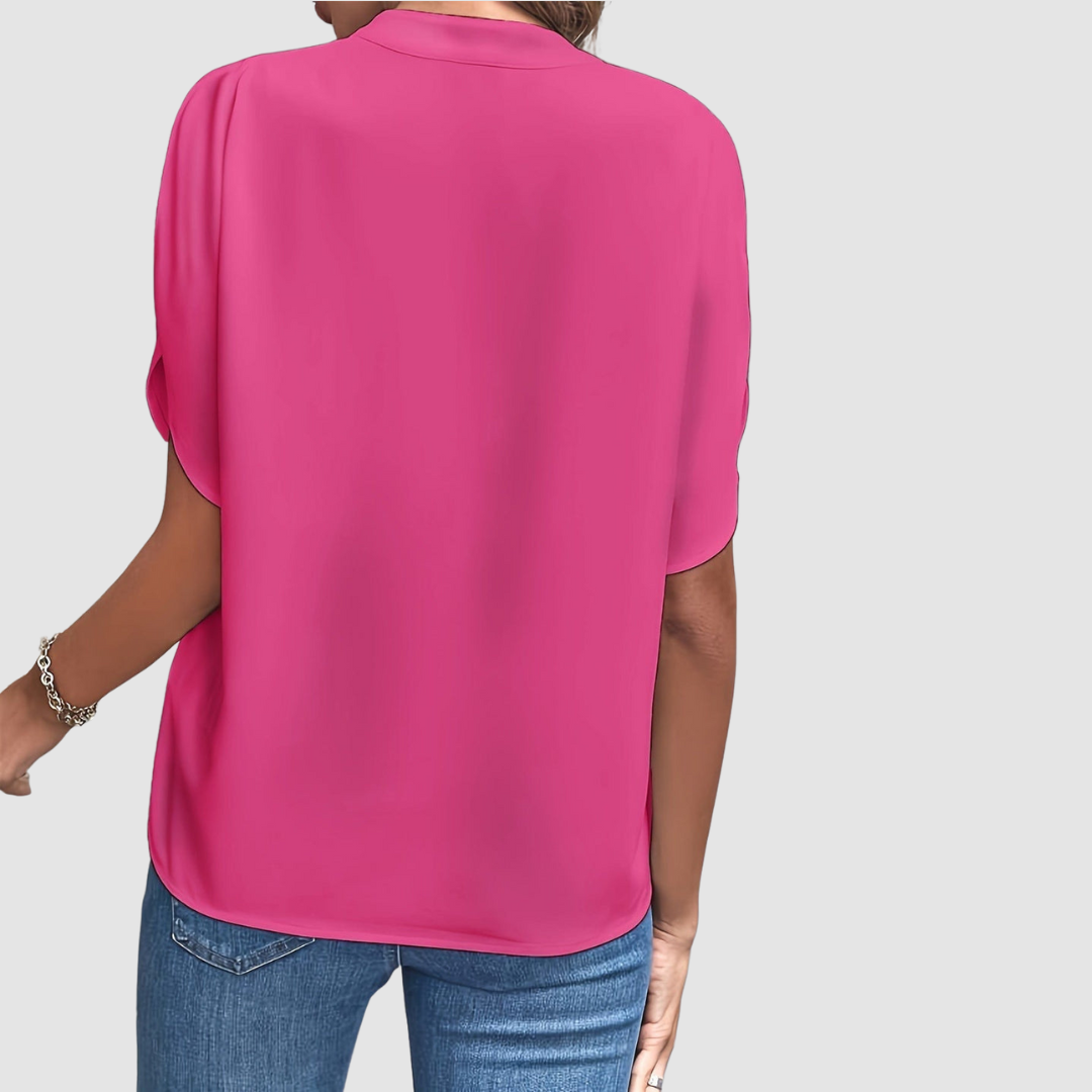 Elain | Draped Blouse