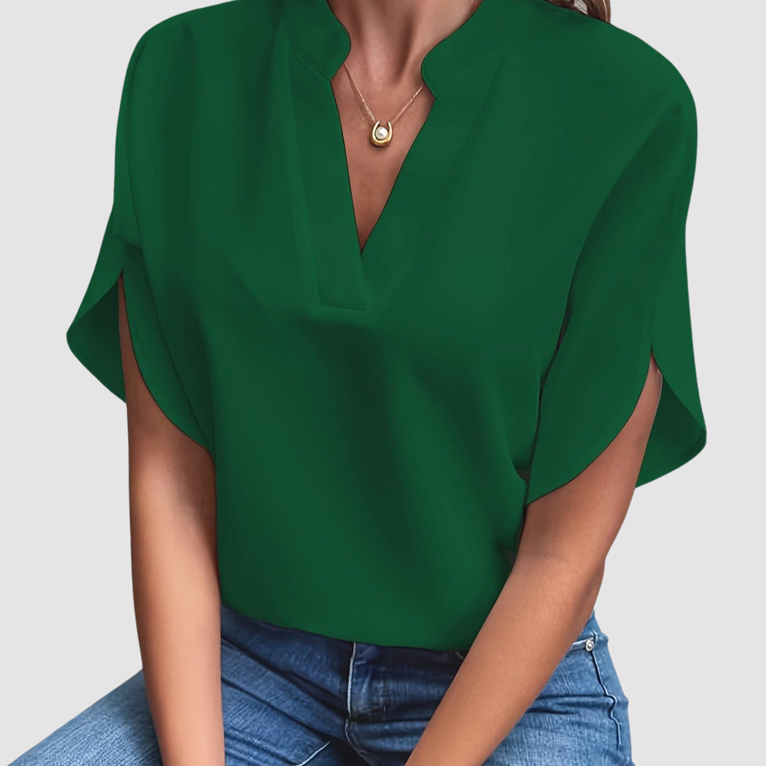 Elain | Draped Blouse