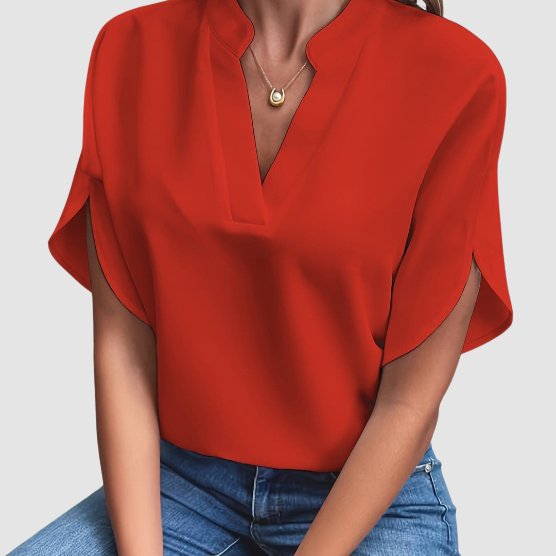 Elain | Draped Blouse