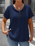 Selena | Clean V-neck Top