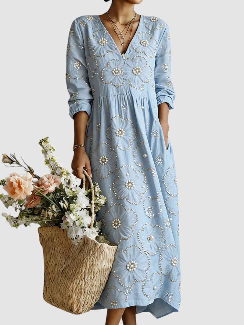 Leona | FLORAL MIDI DRESS
