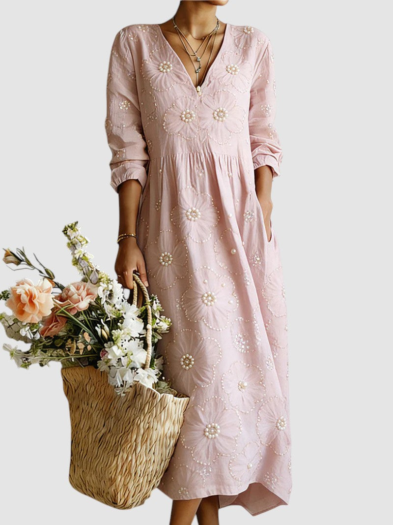 Leona | FLORAL MIDI DRESS