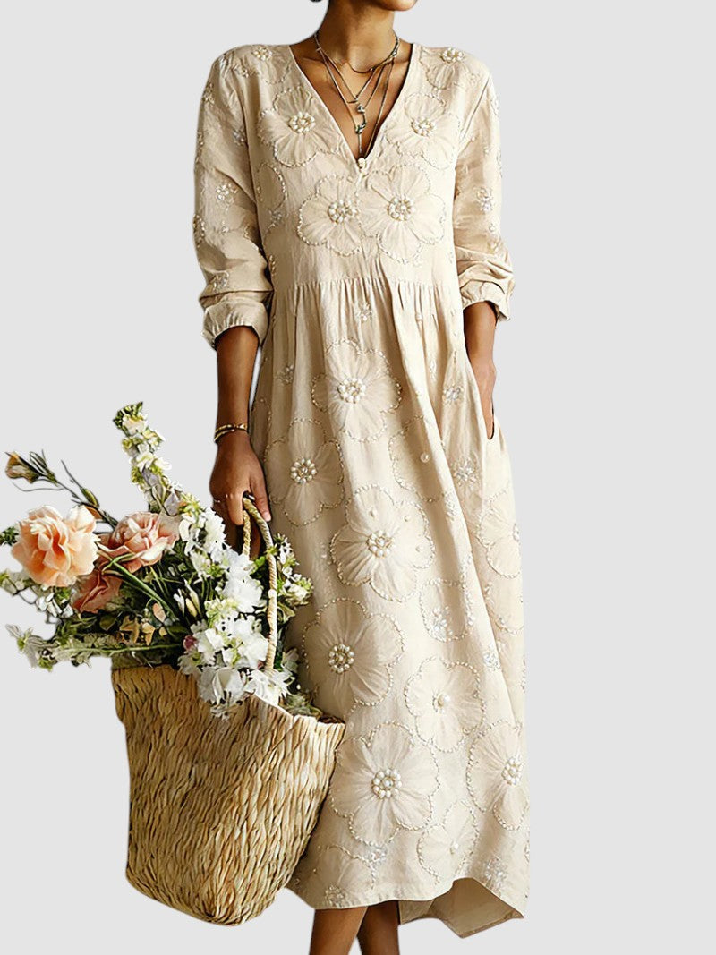 Leona | FLORAL MIDI DRESS