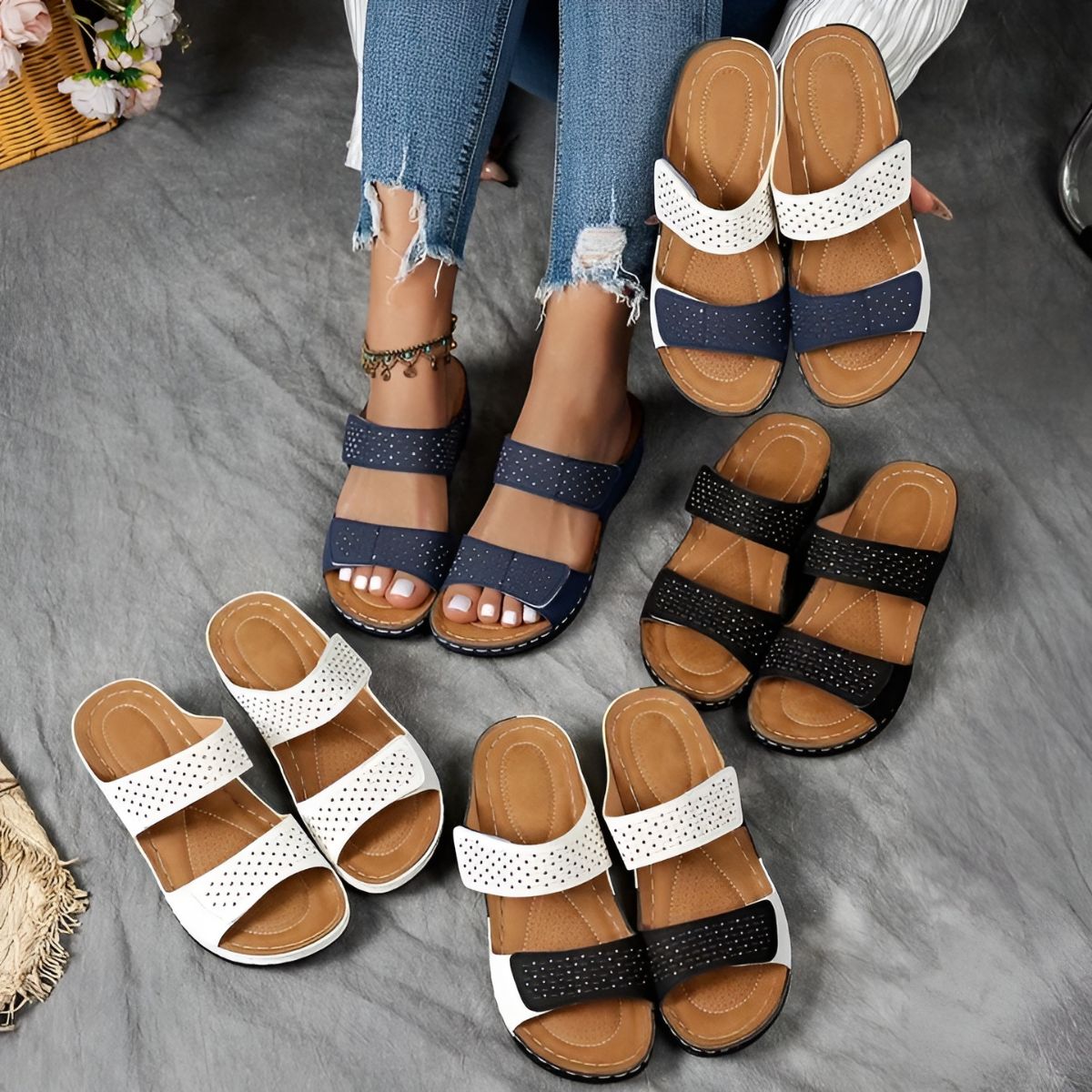 Lynn | Elegant Orthopedic Sandals