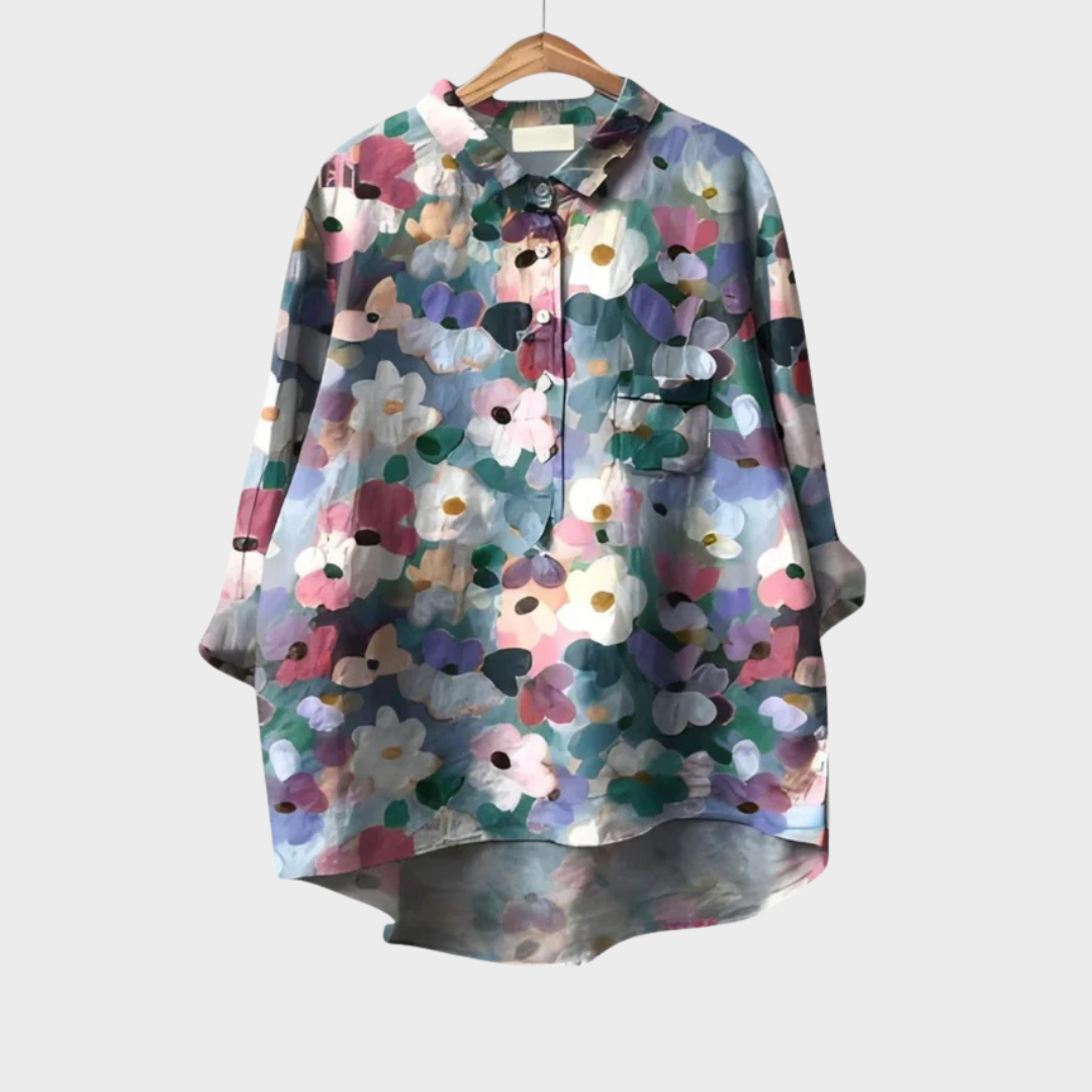 Noéline | Soft Floral Blouse