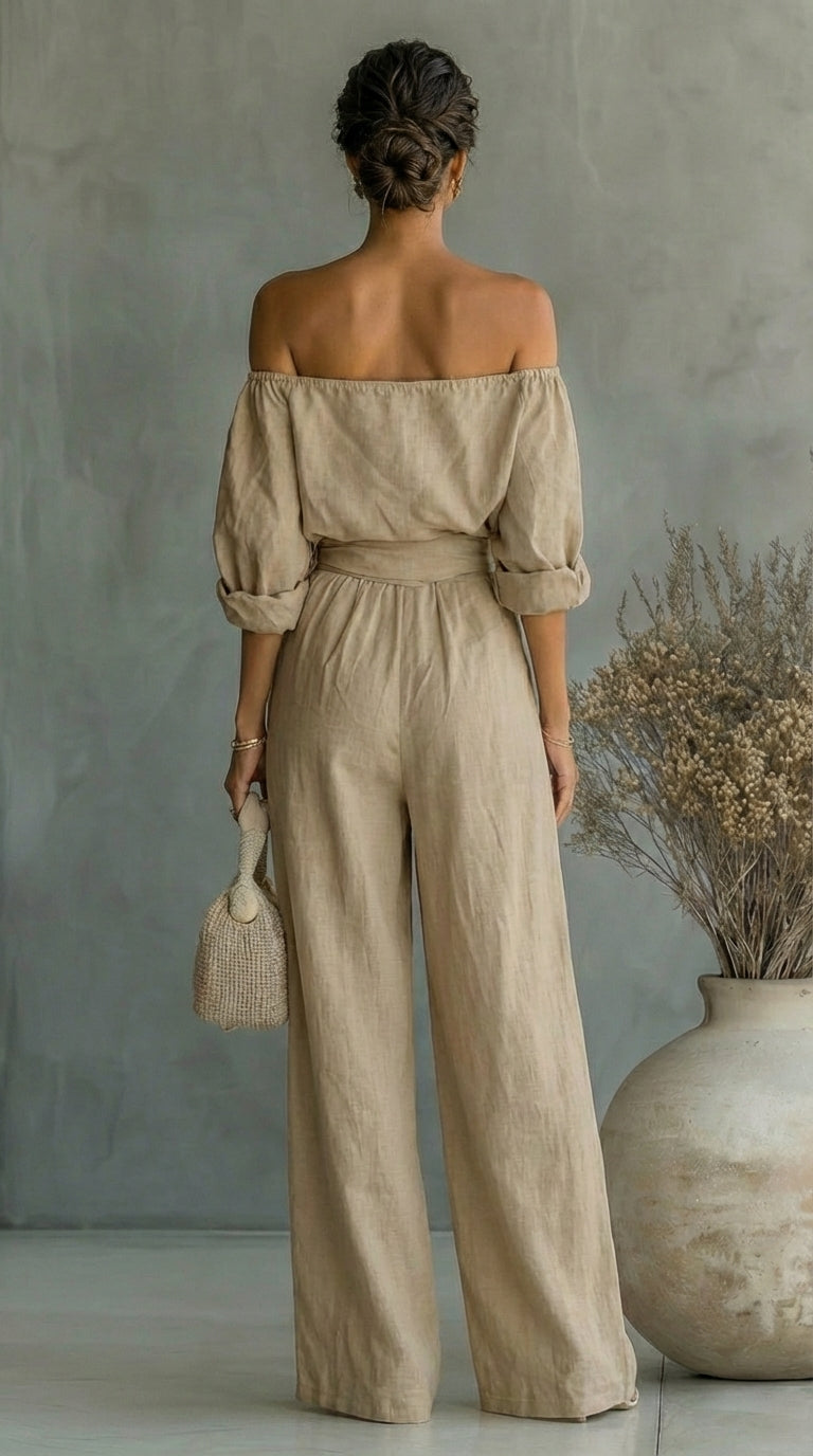 Liliána – Exclusive linen-effect set for a stylish summer
