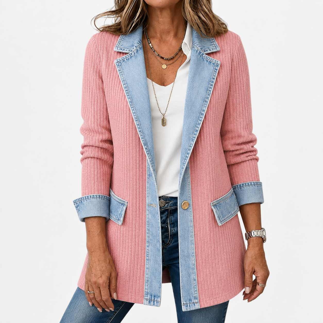 Mariella | Mixed Jacket