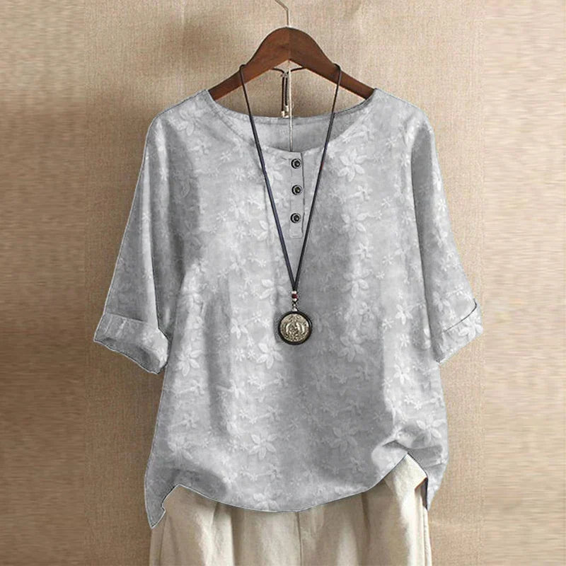 Dakota | Retro Printed Blouse