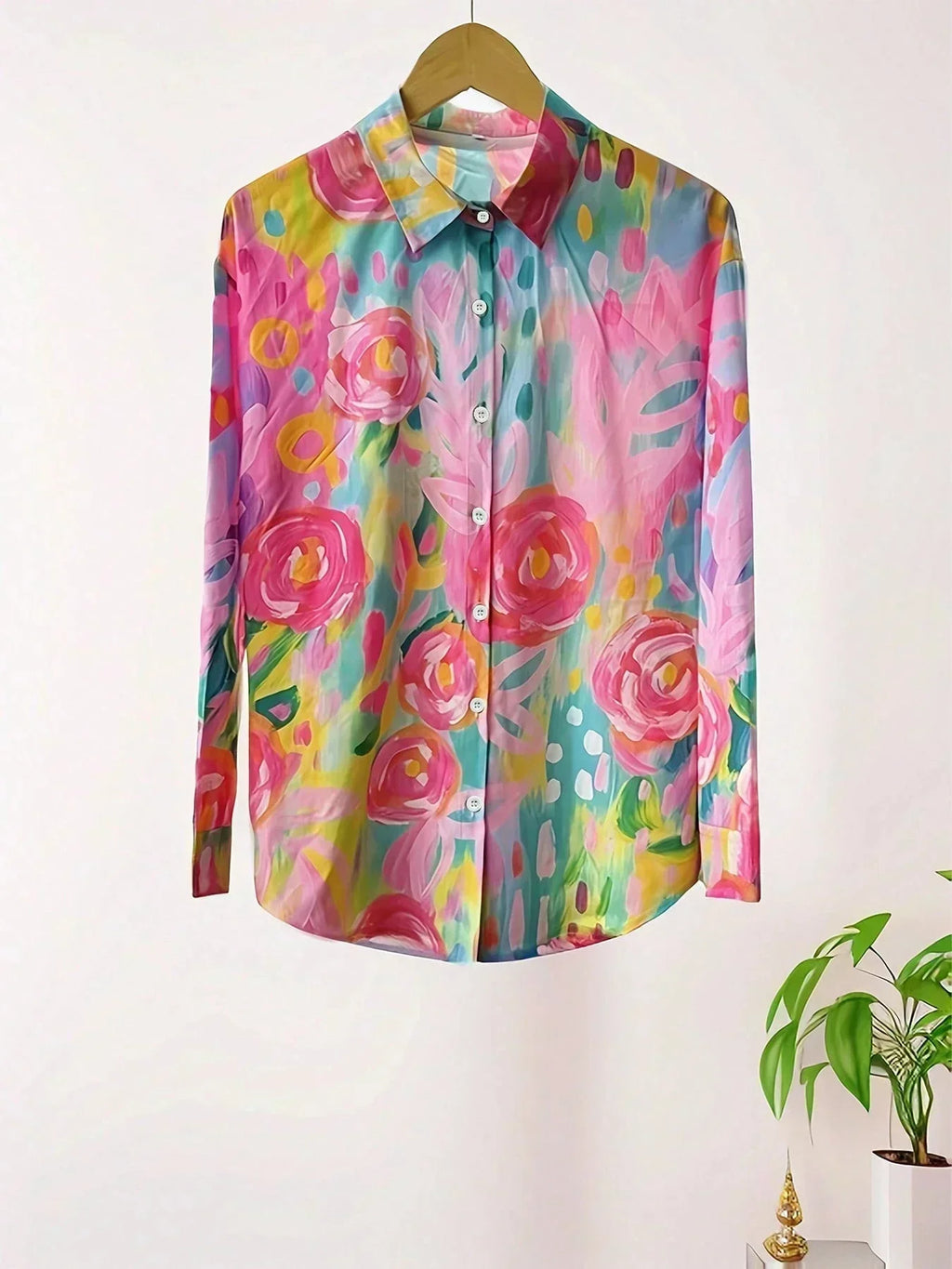 Kathryn | Fluid Printed Blouse