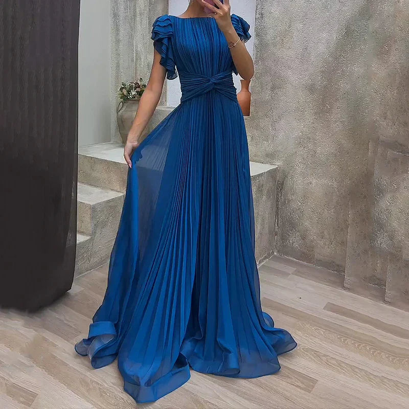 Abigail | Pleated Evening Dress
