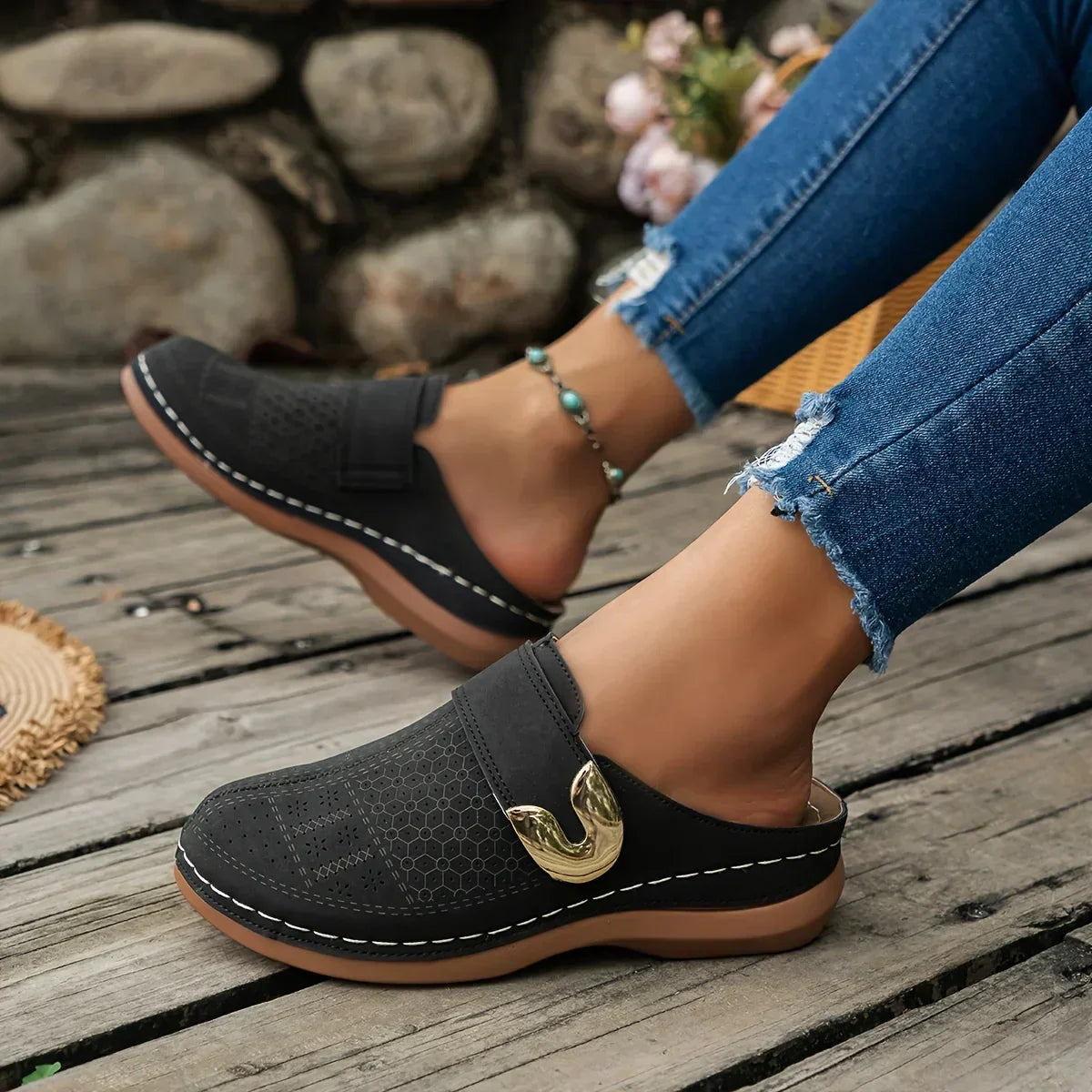 Marel | Stylish Supportive Wedge Sandals