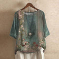 Dakota | Retro Printed Blouse