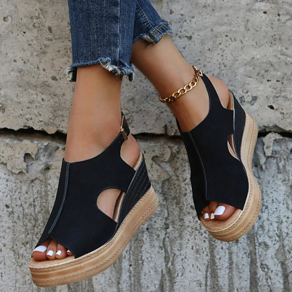 Maeve | Relaxed Wedge Sandals