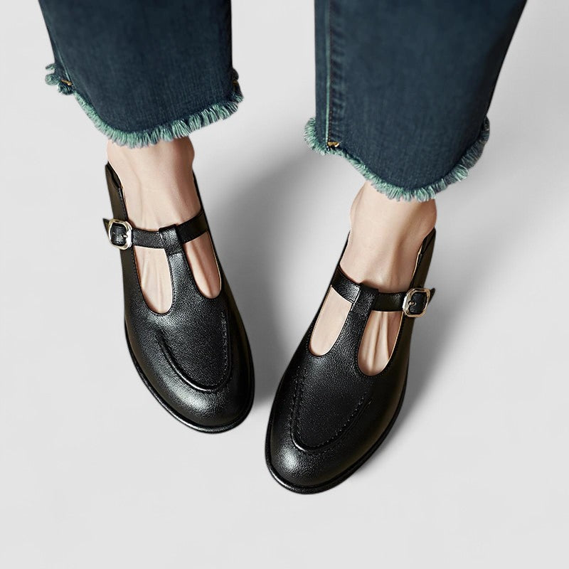Camila | Orthopedic Mary Jane Shoes with Low Heel