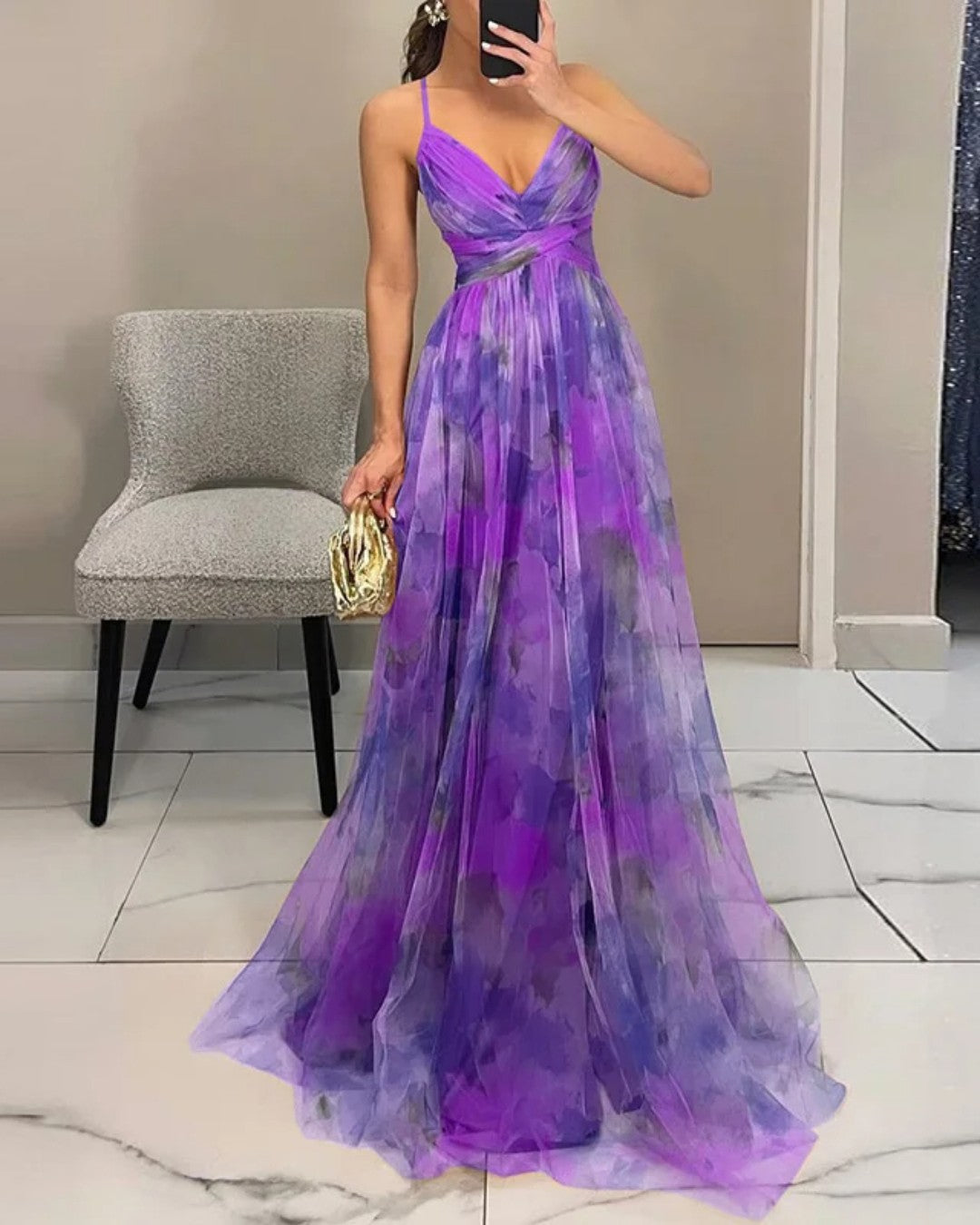Stephanie | Floral Elegance Maxi Dress