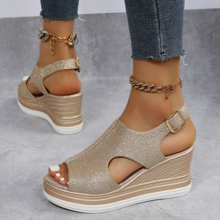 Maeve | Relaxed Wedge Sandals